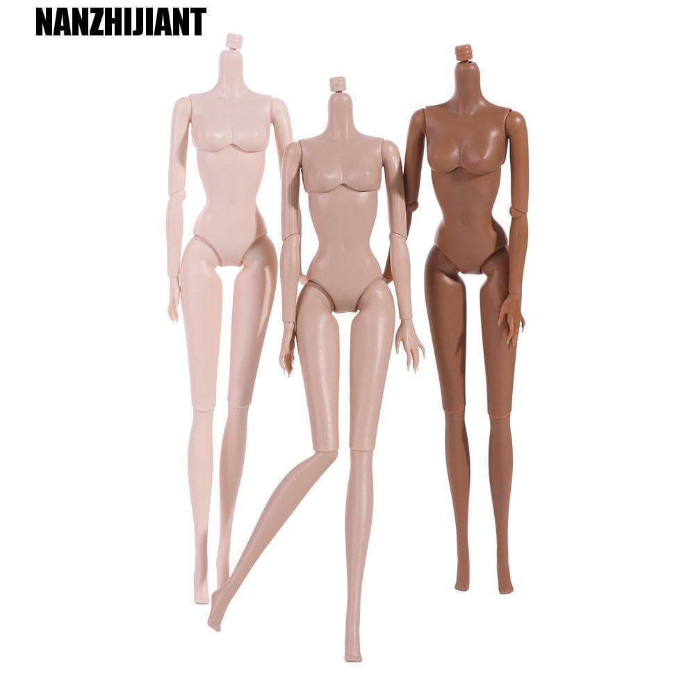 NANZHIJIANT Bonecas BJD Nuas Articuladas , Boneca Móvel 1/6 Super Modelo , Corpo De Substituição , Figura De Sólida