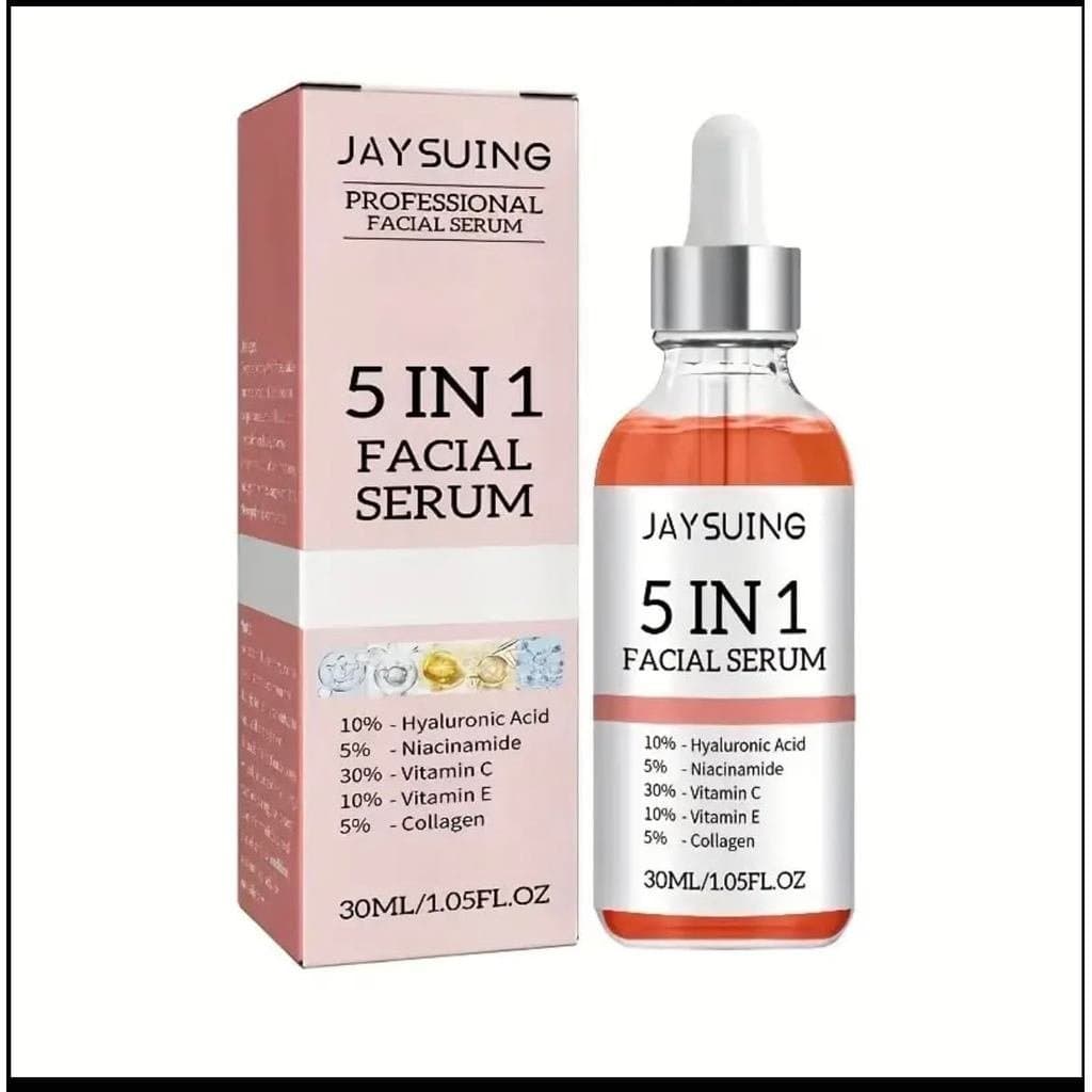 Contém ácido hialurônico, vitamina C e niacinamida, sendo um sérum de tratamento facial rico em colagénio e vitamina E. 