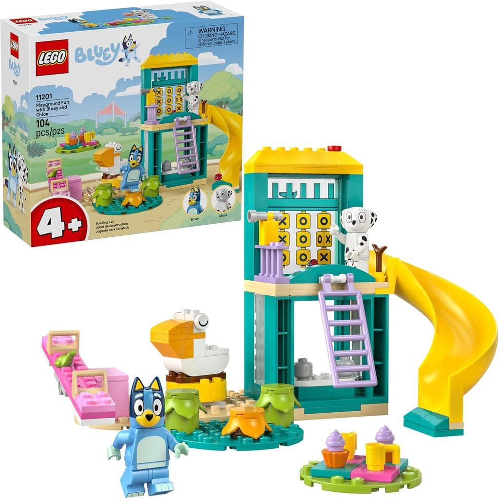 Blocos de Montar - Diversao no Parquinho com Bluey e Chloe LEGO DO BRASIL