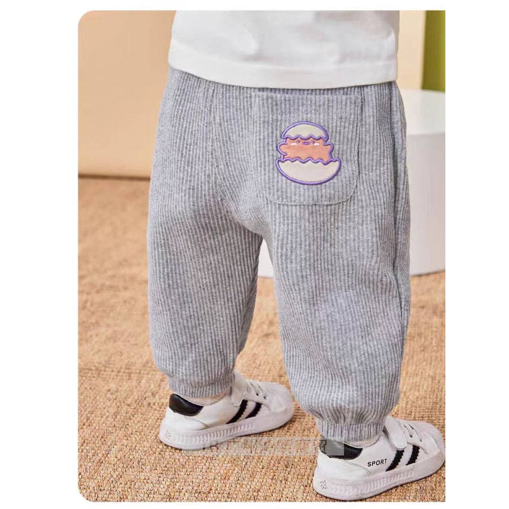 Calças de bebê bebê menino bebê crianças roupas meninos calças de bunda grande bebê menina crianças calças compridas um 