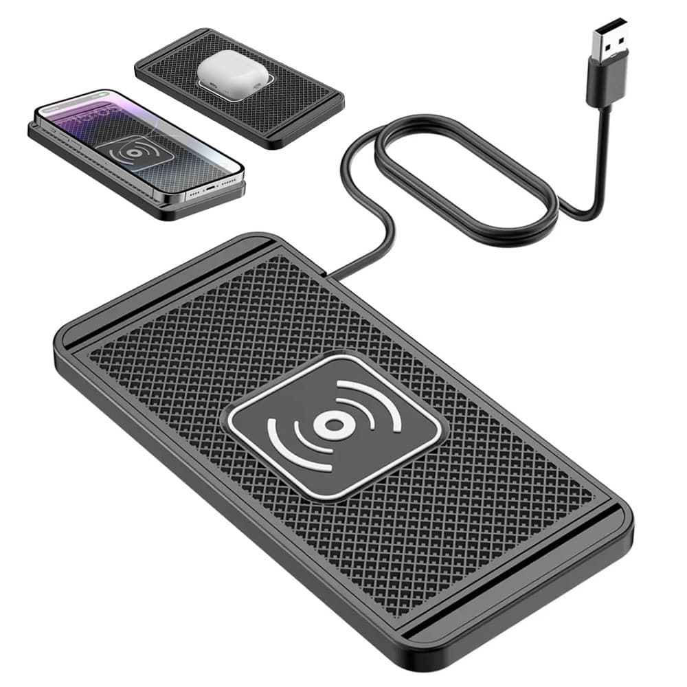 Carregador Veicular Sem Fio 20w Rápido Com Sensor Automático