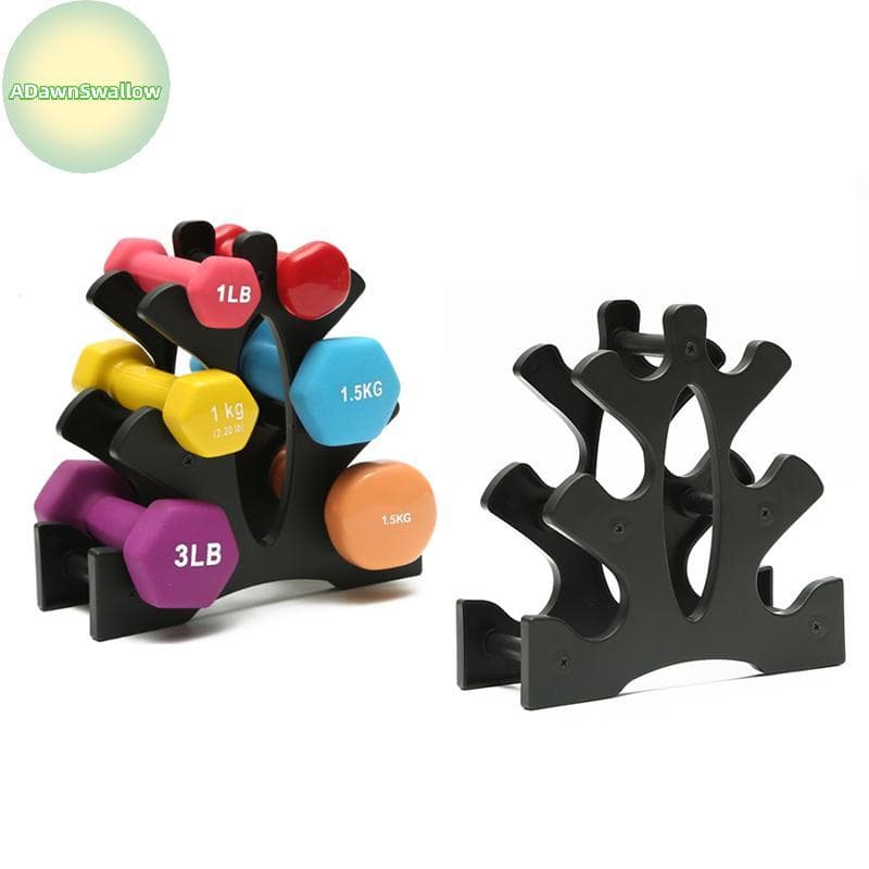 ADS Armazenamento De Halteres De 3 Camadas Ra Stand Home Office Academia Haltere Peso BR