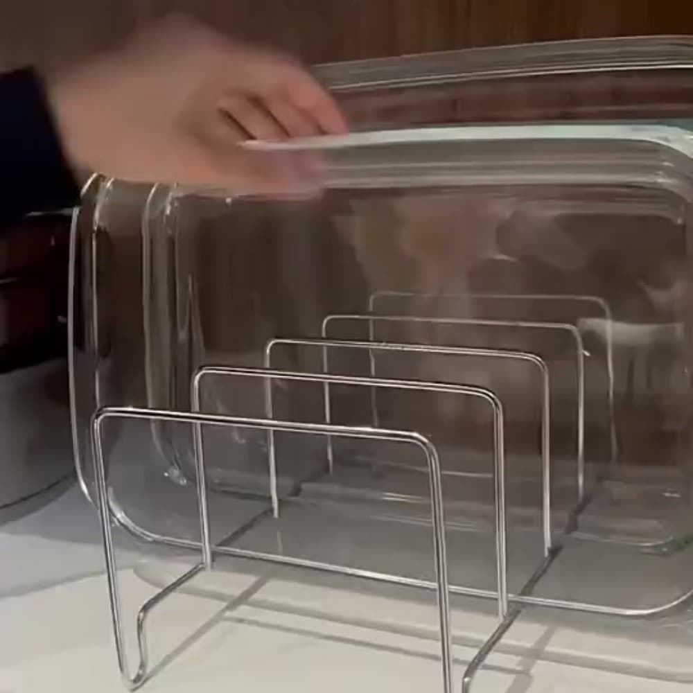Organizador Multiuso Para Travessas Formas Assadeiras E Frigideiras