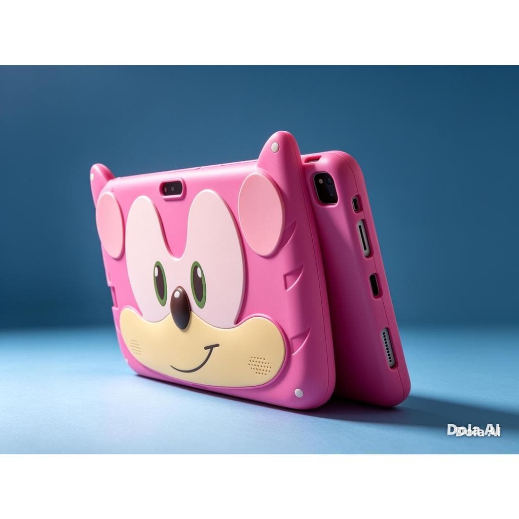 Tablet Infantil 7 Sonic 4GB 64GB Android 13 Câmera Wi-Fi Bateria Duradoura Dual Band Caneta