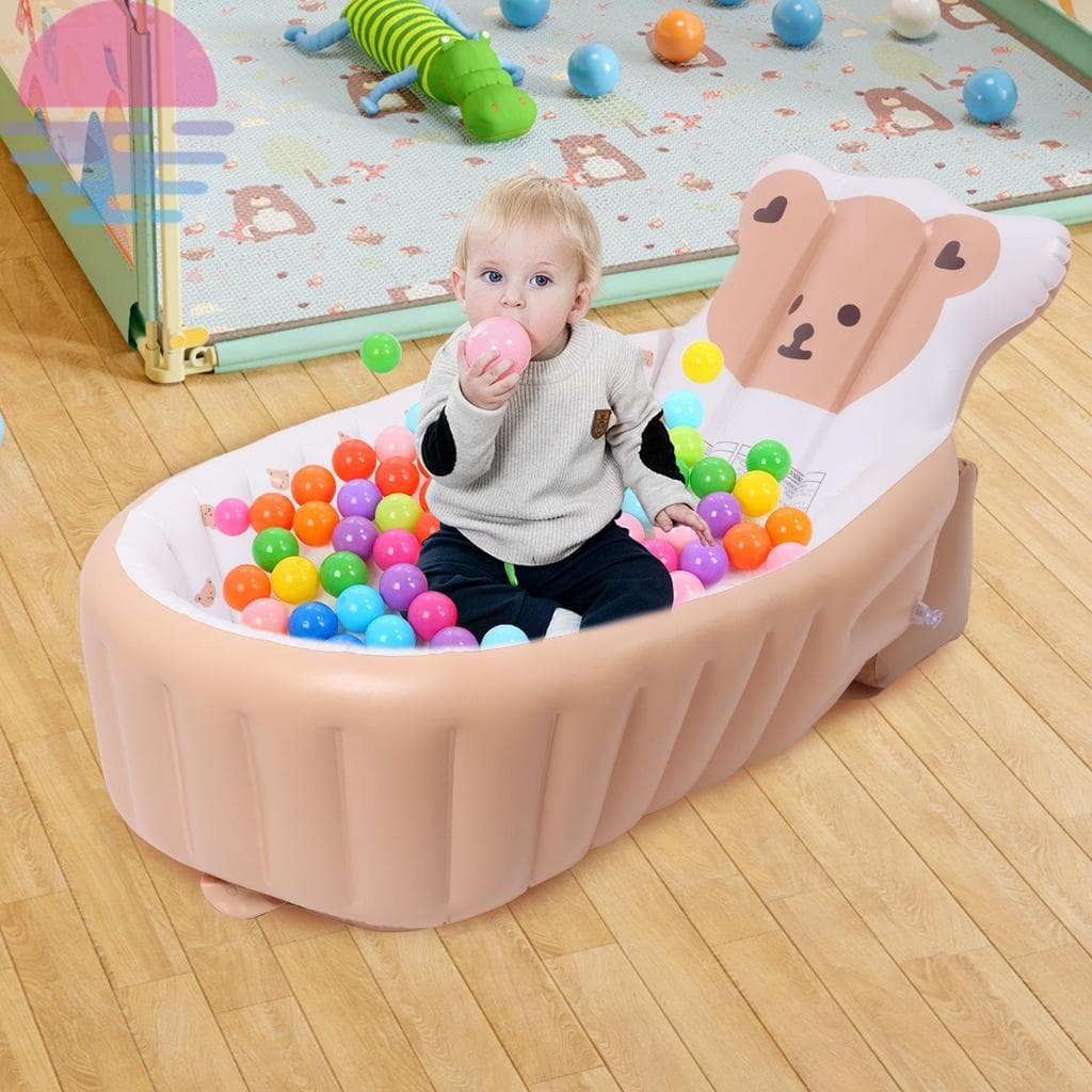 Banheira De Banho Infantil Em PVC , Suporte Sólido , Inflável Para Bebês , Ergonômica , SHOPSKC0930