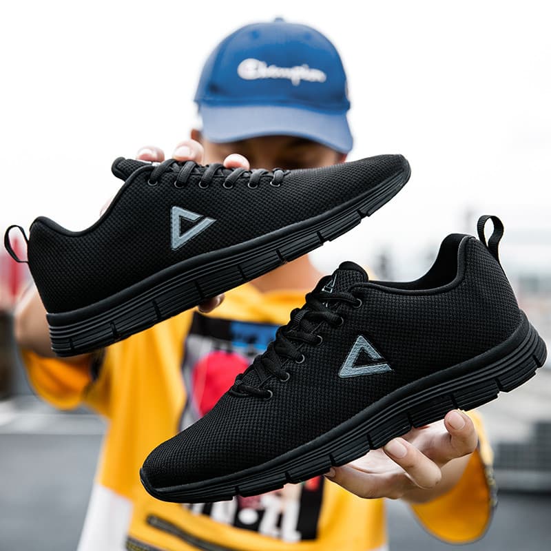 Pickle tênis de corrida masculino verão malha respirável leve tênis de corrida masculino Casual malha sapatos esportivos