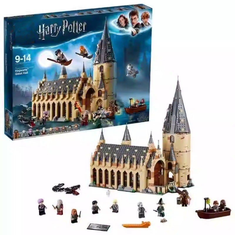 Compatível com o brinquedo de blocos de montar LEGO 75954 Harry Potter Castelo da Grande Sala de Hogwarts.