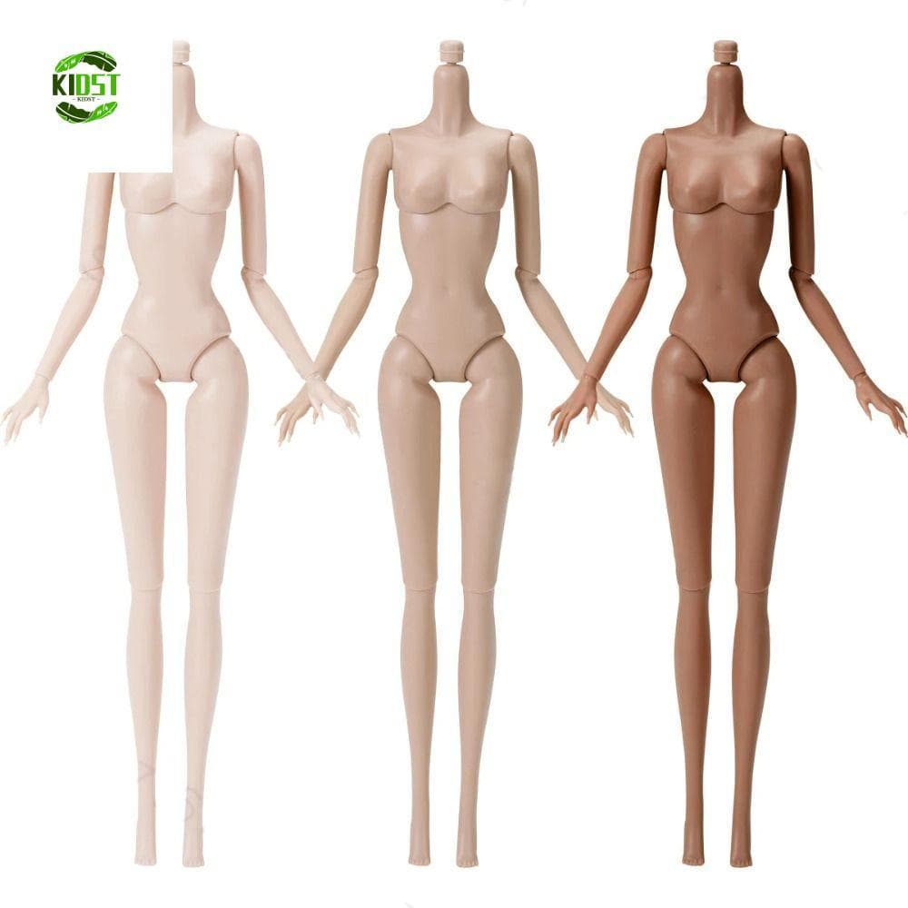 Boneca Super Modelo KIDST , Sólida 1/6 , Bonecas BJD Nuas Articuladas , Corpo De Figura Corporal De Substituição