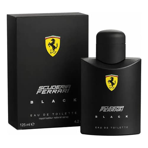 Perfume Ferrari Black Masculino EDT 125ml Importado Original