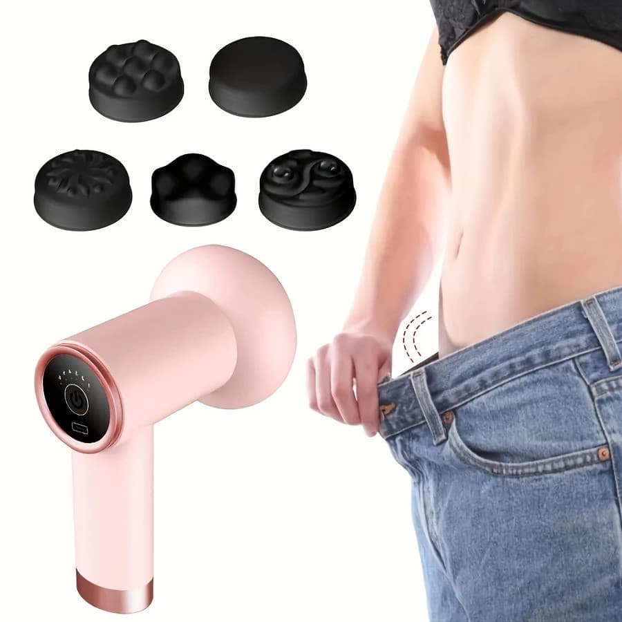 Massageador Corporal Elétrico Sem Fio Redutor de Medidas e Celulite | Drenagem Linfática e Relaxamento Muscular