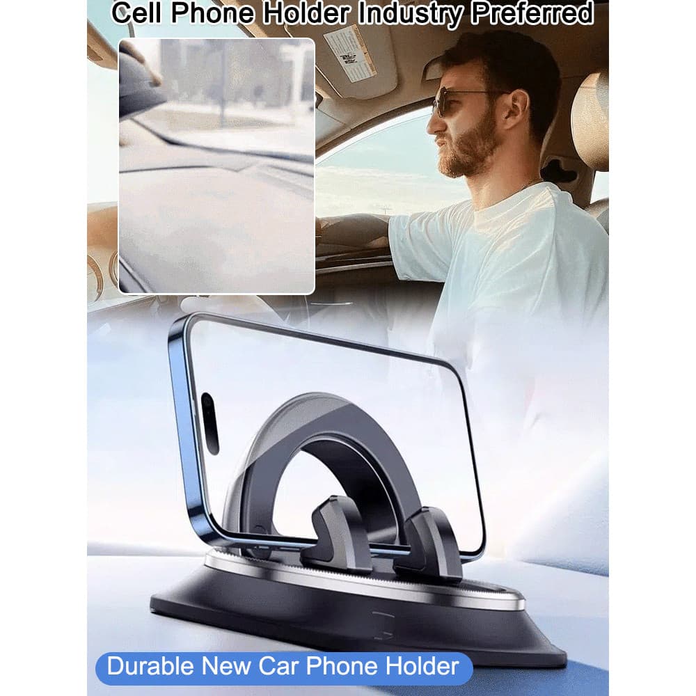 [Atualização Anti-Tremor] Car Phone Mount for All Smartphones/Suporte Celular Carro/Acessórios Carro