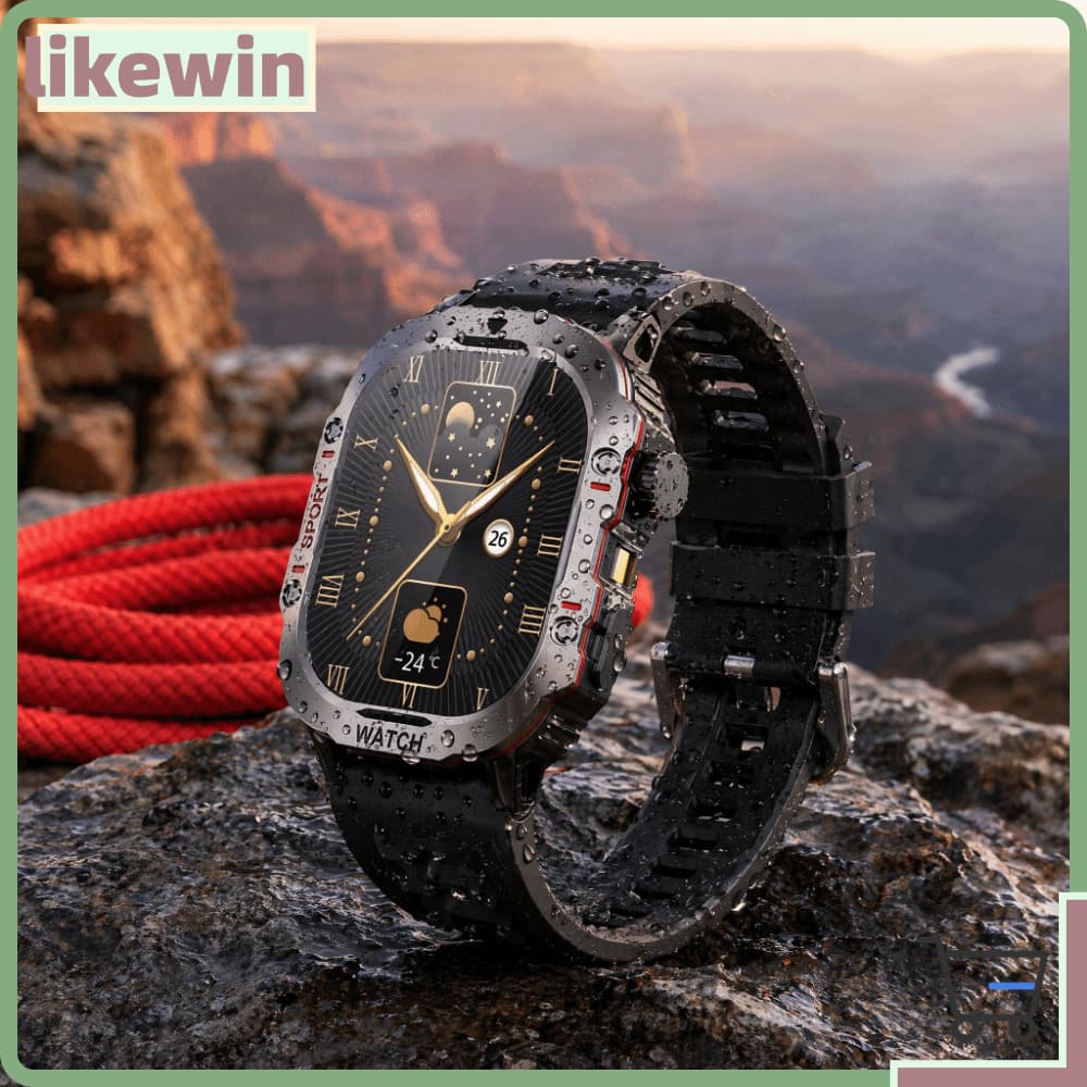 Relógios Inteligentes KIND , Smartwatch Relógio Inteligente Masculino Original TF16 À Prova D'água 3ATM , Chamada Blueto