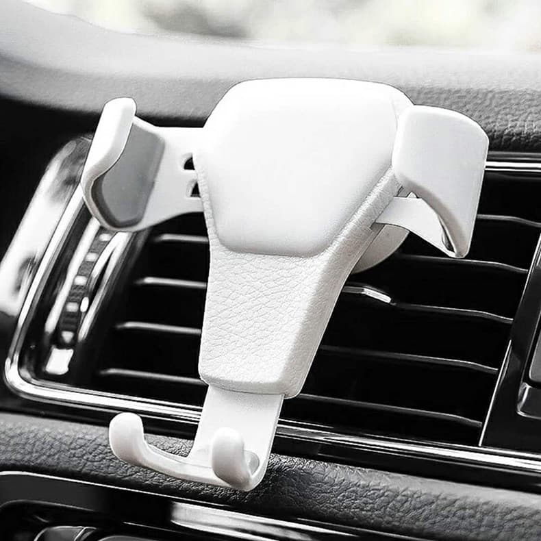 Suporte fixo para celular no carro 2026, suporte para saída de ar, suporte de navegação por gravidade, novo modelo em co
