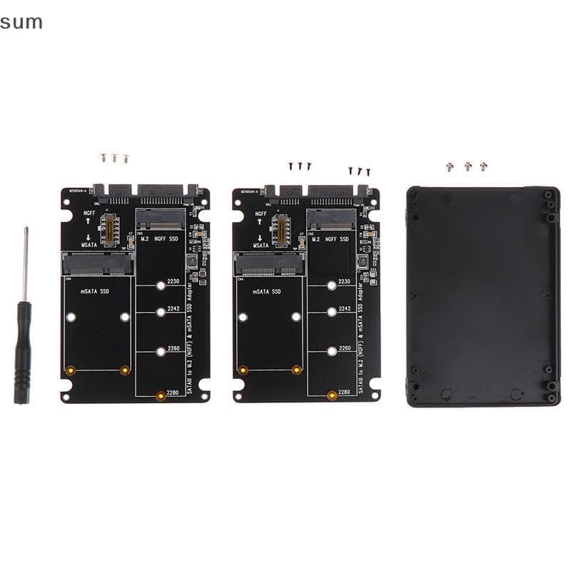 [sum] NGFF Para SATA 3 Gabinete HDD Externo Adaptador MSATA SSD M . 2 Placa Adaptadora De Protocolo BR