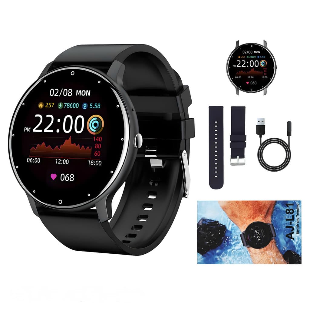 Smartwatch Bluetooth Call Relógio Inteligente Tela Sensível ao Toque IP68 Android iOS