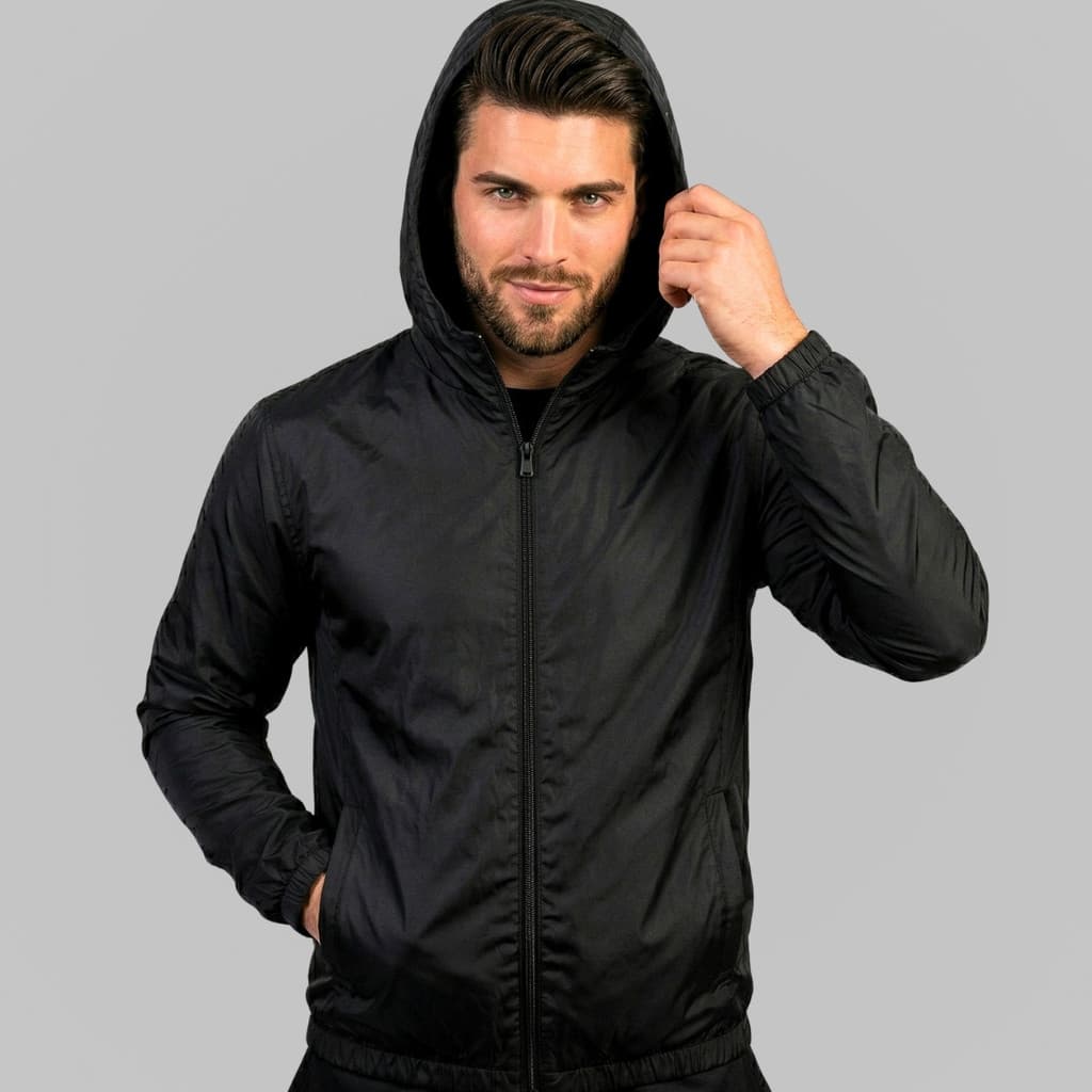Jaqueta Corta Vento Casaco Masculino Tactel Leve Prático Confortável Moletom Inverno Outono Versátil