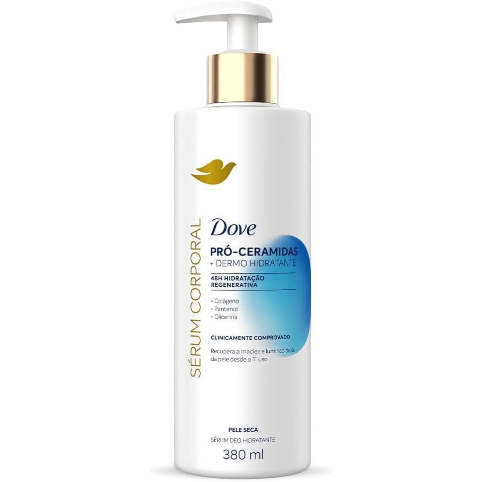 Dove Sérum Hidratante Corporal Pró-Ceramidas + Dermo Hidratante 380ml Visite a loja Dove