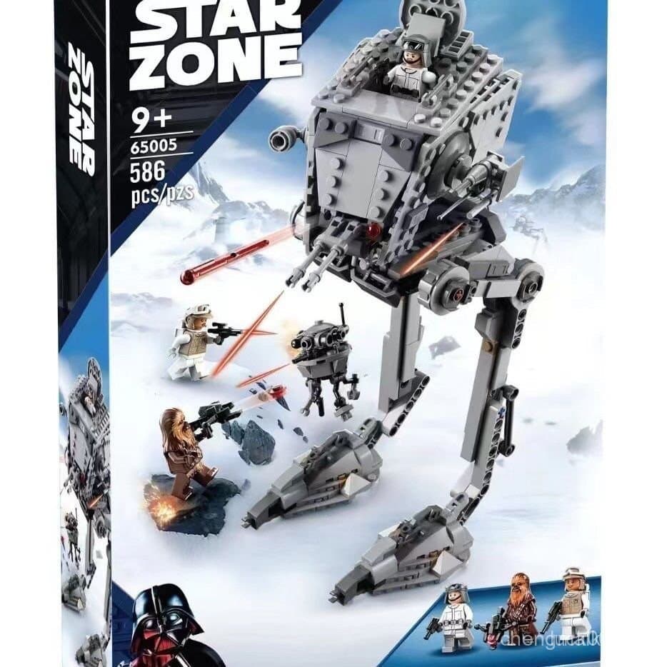 [33] Compatível com blocos de montar Lego Star Wars Hoth AT-ST Walker, brinquedos