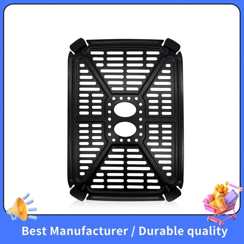 Para Utensílios Domésticos 8.4QT Cesta Dupla Bandeja De Fritadeira De Ar Digital , Grelhar Placa Mais Nítida Grill