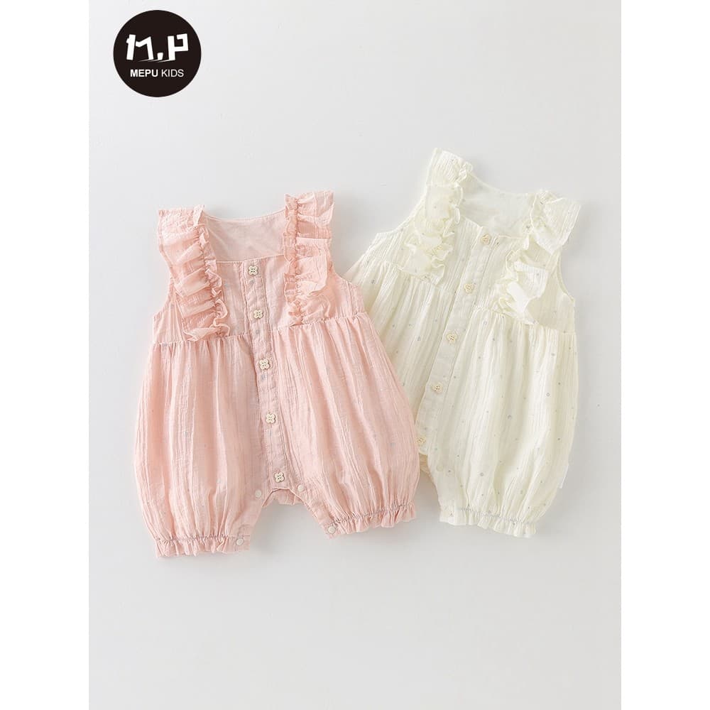 Bebê roupas de bebê roupas de verão macacão bebê menina Super bonito bonito macacão recém-nascido moda sem mangas fino O