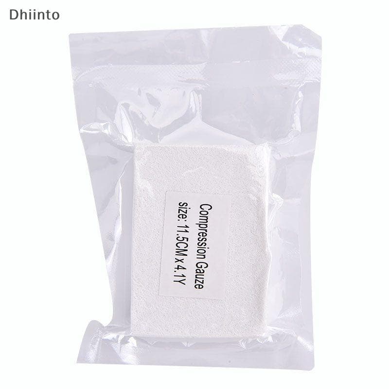 [Dhiint] Gaze Estéril Comprimida De 11.5 Cm * 3.7 M Para Curativos De Emergência , Kit De Primeiros Socorros E Traumas