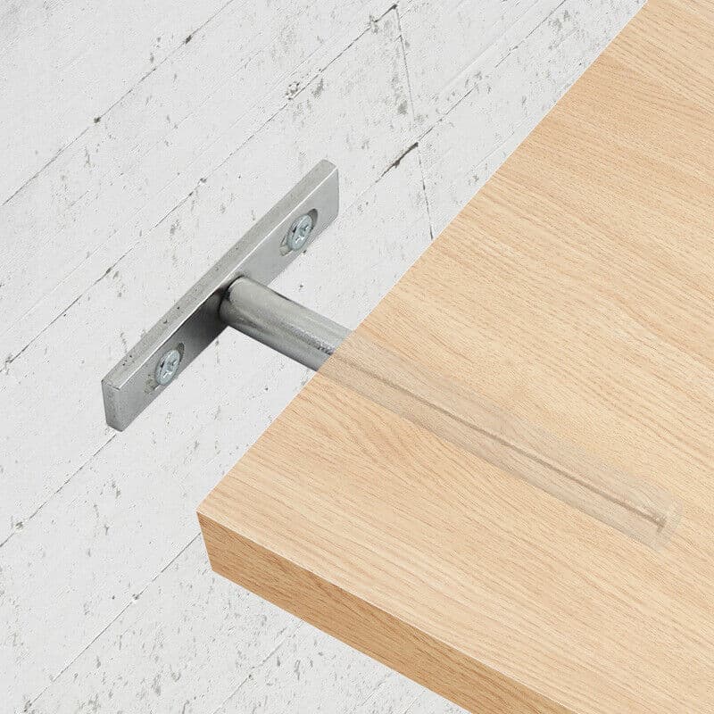 1pc Resistente Escondido Flutuante Prateleira De Parede Suporte Metal Ferramenta Nova