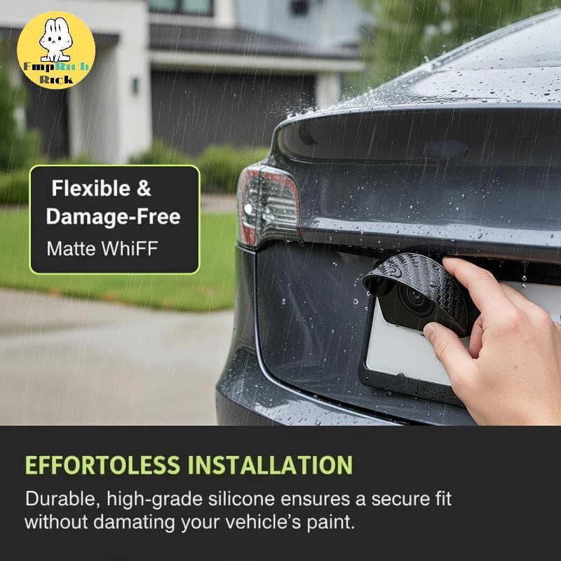 EMRRK > Câmera De Visão Traseira Do Carro Escudo Chuva À Prova Dwaterproof Água Capa Protetora Para Baup Melhorar A Visi