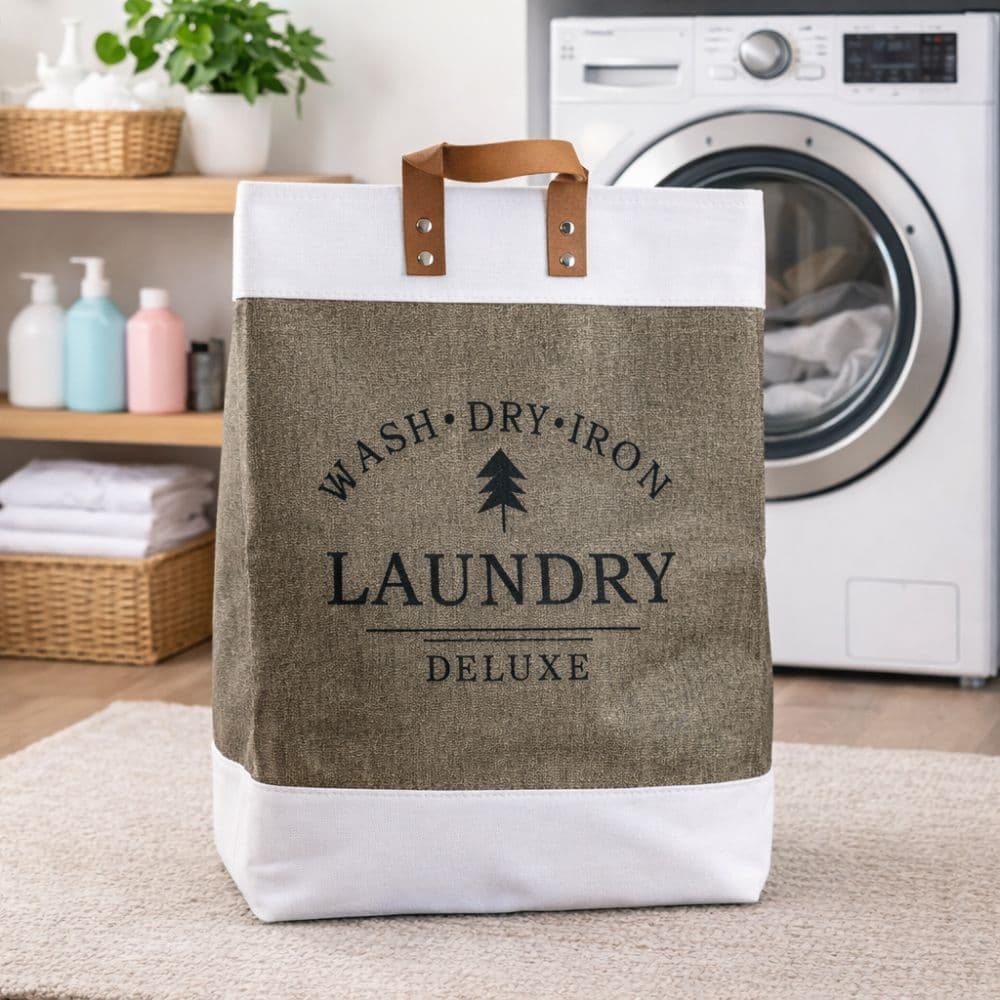 Cesto Organizador Multiuso Dobrável com Alça - Ideal para Roupas, Brinquedos, Quarto, Closet e Banheiro