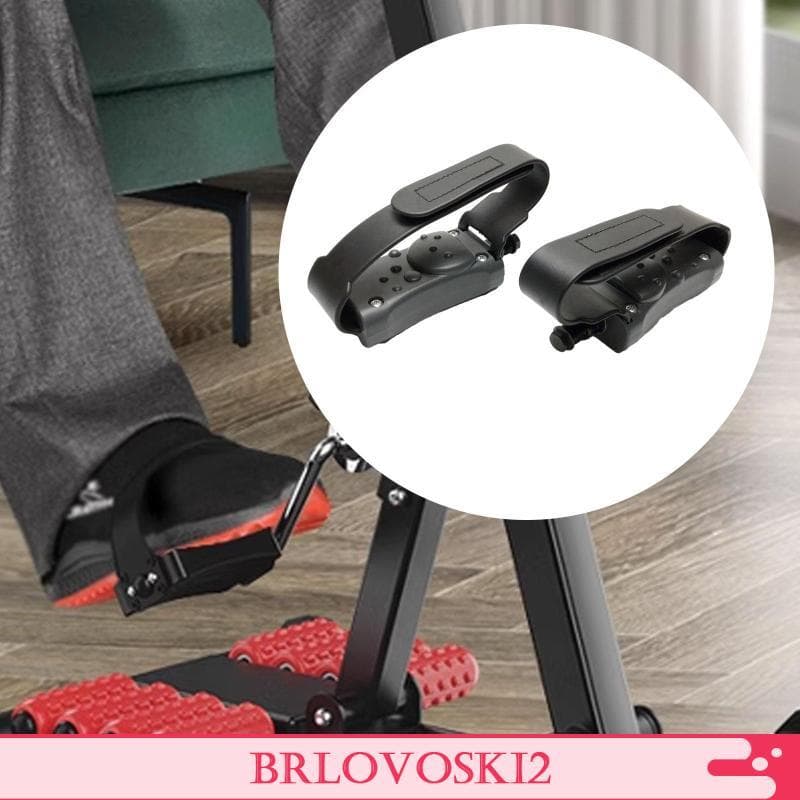 [Brlovoski2] 2 Pedais De Bicicleta Ergométrica Resistentes Para Estacionária Aptidão Bicicletas Exercycle Home Academia 