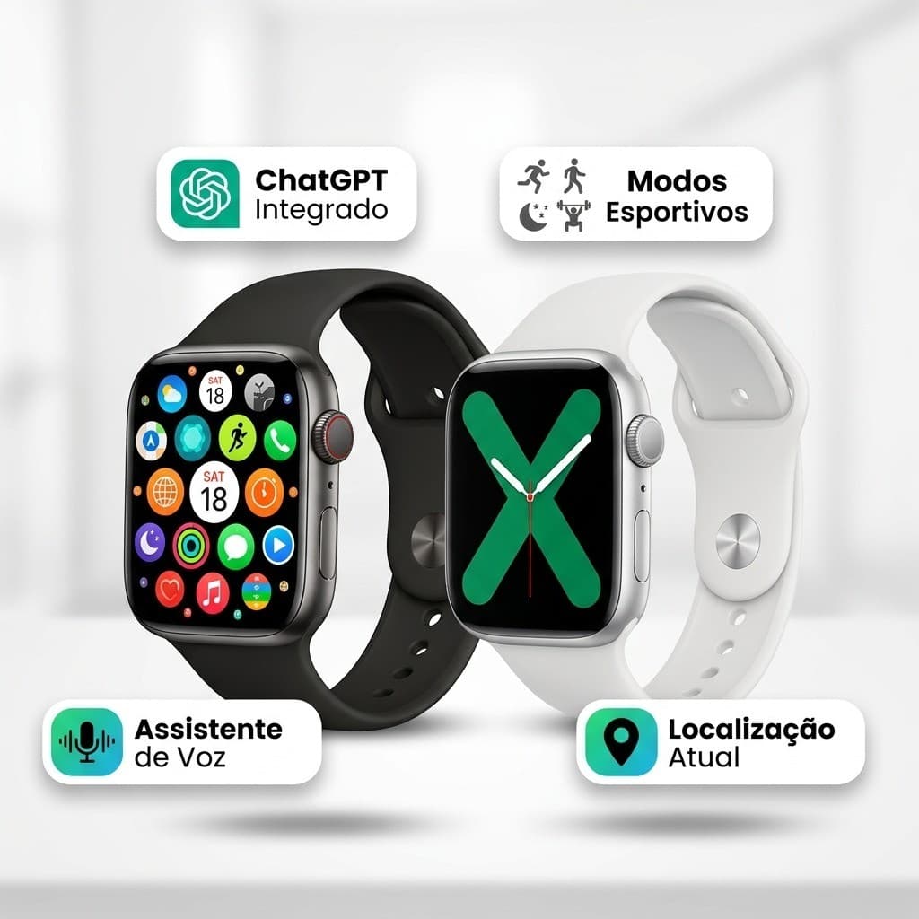 Relogio Smartwatch Microwear W29S Faz e Recebe Ligações Bluetooth Relógio Inteligente Masculino Feminino Notificações