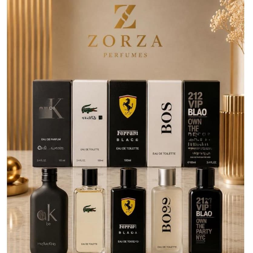 KIT 5 PERFUMES MASCULINO IMPORTADO BOS 100ML