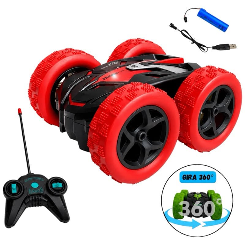 Carrinho De Controle Remoto Quick Run 360º 4x4 Drift