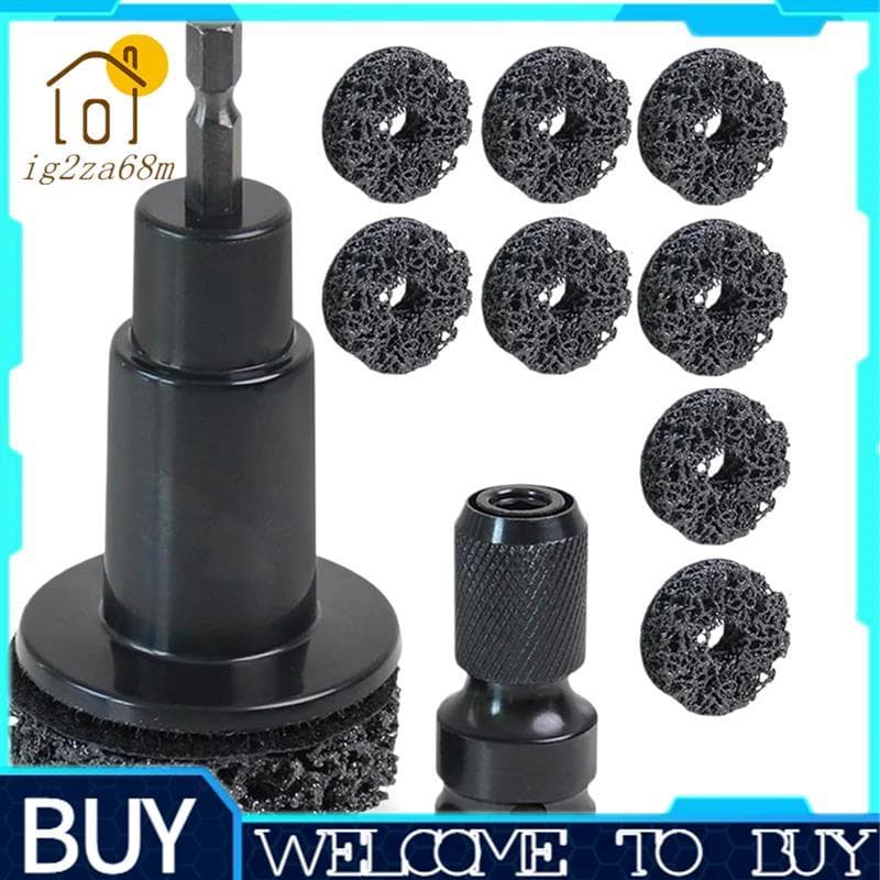 Kit De Limpeza De Cubo De Roda Resurfacing Para Porcas , Carro E Caminhão Ferramenta De Manutenção Automotiva