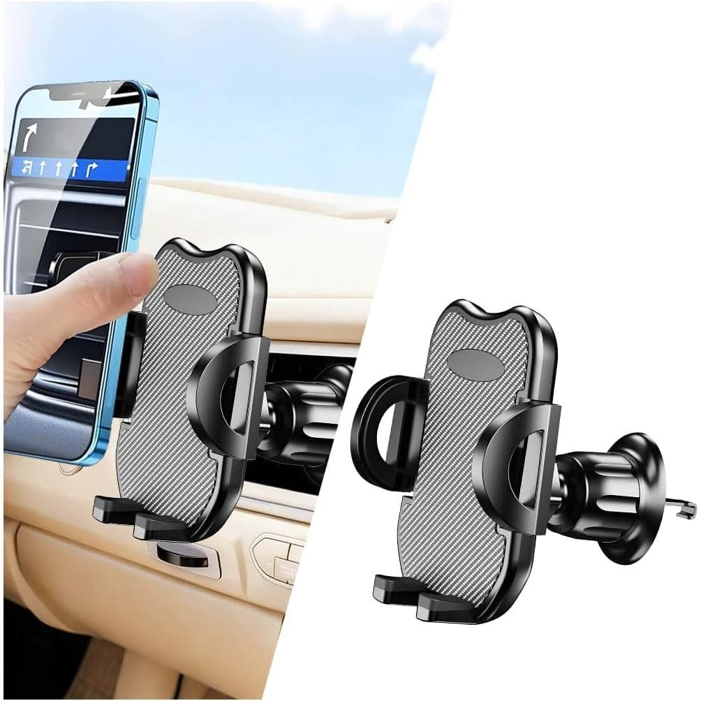 Suporte para Telefone de Carro, 360 °   Suporte de Celular para Ventilação de Veículos com Clipe de Gancho, Suporte de S