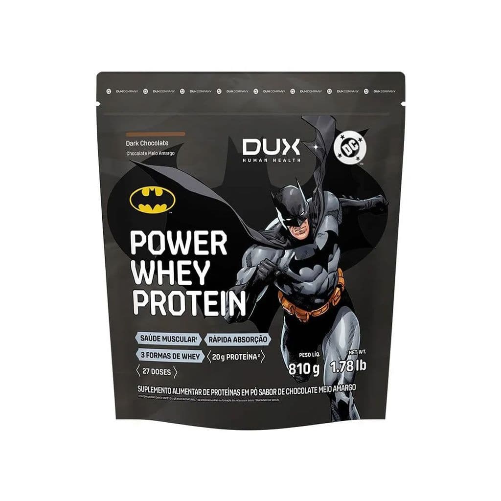 Power Whey Protein DC - Refil 810g Dark Chocolate - Dux Nutrition