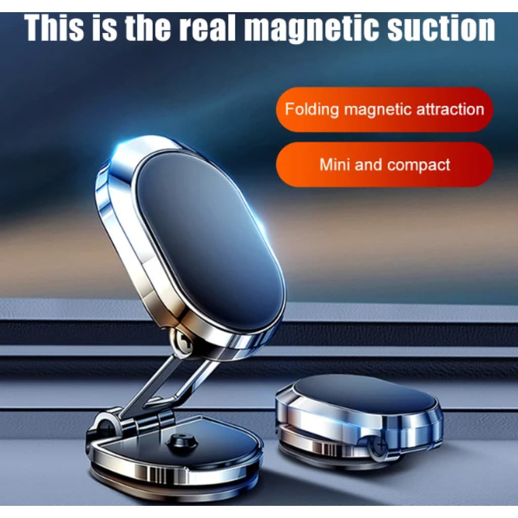 【360 Graus Rotativo】Suporte magnético dobrável para celular para carro/Magnético/Carro/Navegação