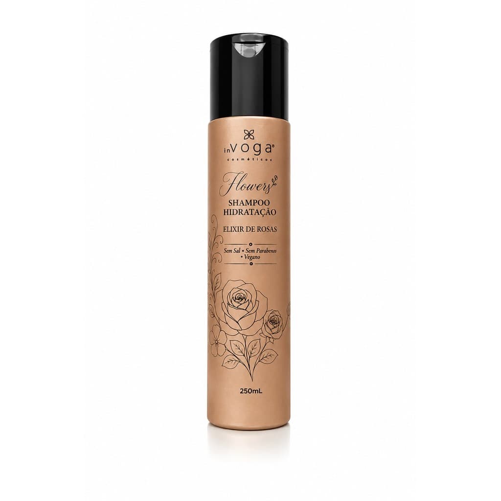 Shampoo Hidratante Elixir de Rosas 250ml