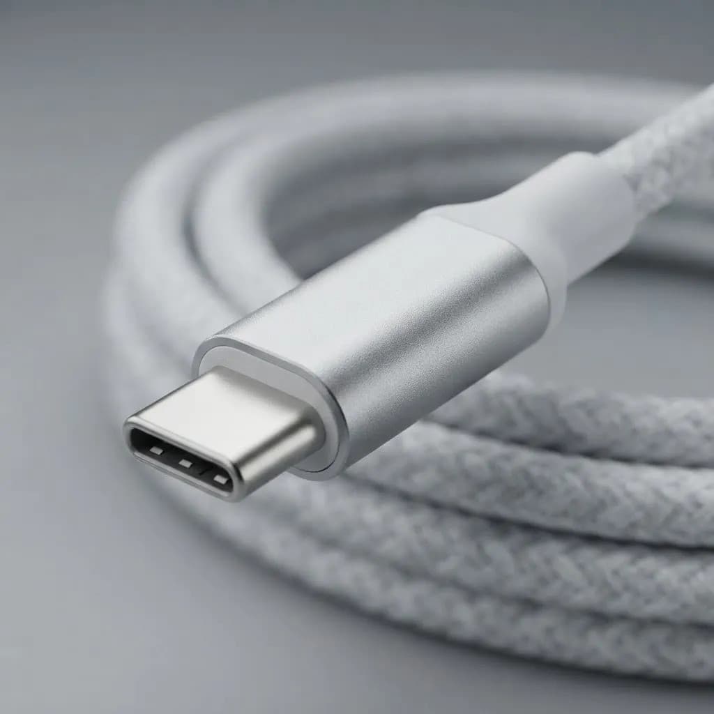 Cabo USB-C Para C 2m Carregamento Rápido Tipo C Reforçado Carga Rápida Celular Tablet Android Fonte Carregador 2 Pontas