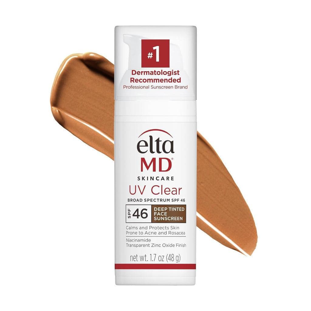 Protetor Solar Facial EltaMD UV Clear SPF 46, protetor solar sem óleo contendo óxido de zinco, recomendado por dermatolo