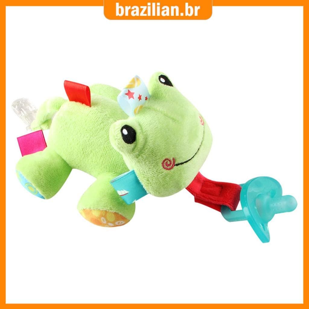 Chupeta Recém-Nascida Dos Desenhos Animados Animal Bebê Titular Pendurado Pelúcia Boneca Brinquedo Soothie Chupetas SHOP