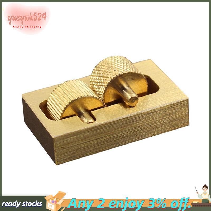 Mini Caixa De Óleo De Borda , Ferramenta De Escultura Artesanal De Couro , Ferramentas De Trabalho , Ouro , Cobre Puro ,