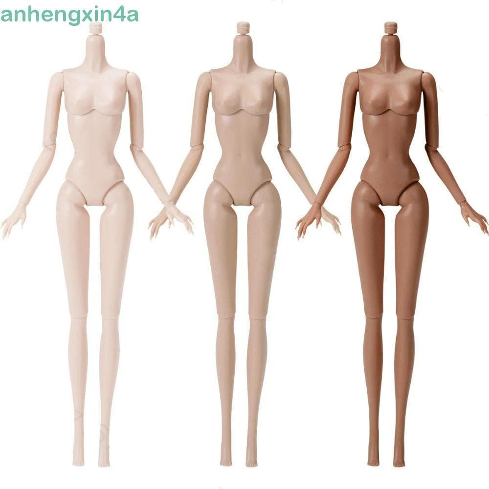 ANHENGXIN Super Modelo Boneca , Sólida 1/6 Articulada Bonecas BJD Nuas , Móvel 11 Articulações 30cm Figura Corpo