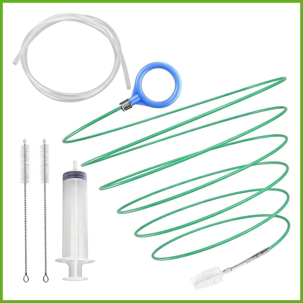 Ferramenta De Limpeza De Drenagem De Teto Solar De Carro , Tubo Injetor Profunda , Escova Longa , Kit De Ferramentas Des