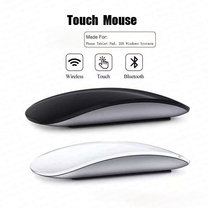 Sem Fio Toque Mouse Tablet Jogos Ergonômico Bluetooth Receptor USB Dois Modos Para Windows IOS