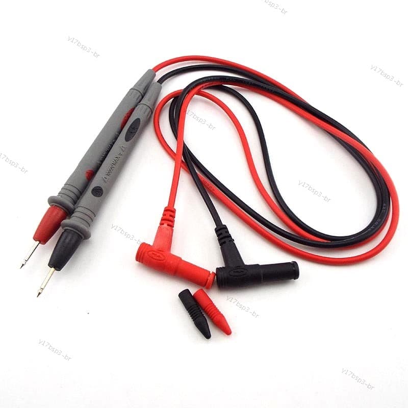 Sonda De Teste Multimedidor Leva 1000V 10A 20A Multímetro Caneta Ponta De Agulha Universal Para Voltímetro Digital 17BR3