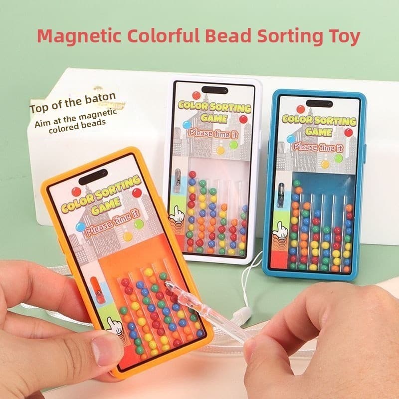 Labirinto magnético Roll-On brinquedos caneta magnética das crianças brinquedos educativos treinamento de concentração b
