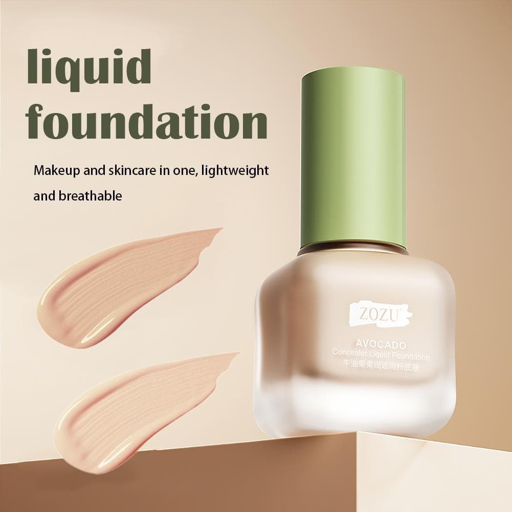 Base Líquida Leve Creme Fosco Suave Controle Longo Iluminando Completa P3J3