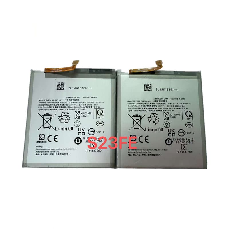 Adequado para Samsung Samsung GALAXY S23FE Bateria de celular de grande capacidade EB-BS711ABY