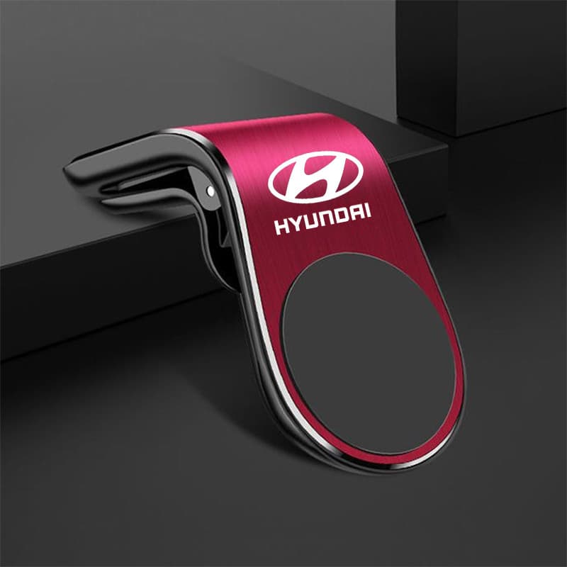 Suporte Magnético Para Carro , Clipe De Ventilação De Ar , Telefone Hyundai Tucson Solaris Sonata Híbrido NEXO NX4 i10 i