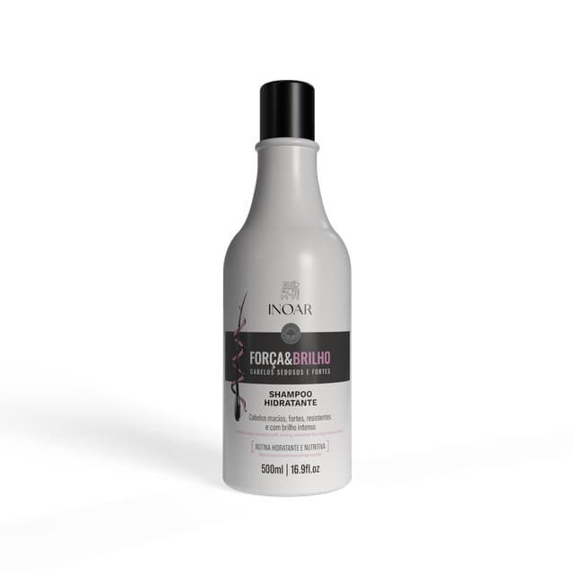 Inoar Força e Brilho Shampoo Hidratante 500ml